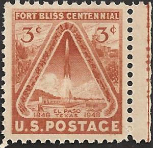 # 976 MINT NEVER HINGED FORT BLISS CENTENNIAL