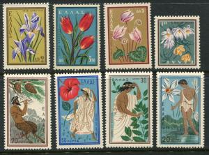 Greece #624-31 MNH