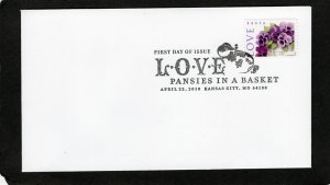 4450 LOVE, FDC no cachet