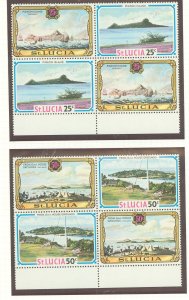 St. Lucia #296-299 Mint (NH) Single (Complete Set)