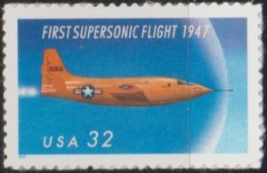 3173  Single,  First Supersonic Flight MNH .32 cent