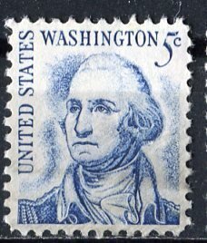 USA; 1967: Sc. # 1283B: Redrawn Used Single Stamp