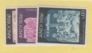 Andorra - French Scott #178-179-180 Stamp  - Mint NH Set