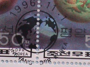 KOREA 1996 SC#3585 HISTORY OF THE EARTH-CTO SHEET-VF WE SHIP TO WORLD WIDE
