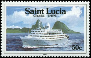 Saint Lucia Scott #976 - #979 Complete Set of 4 Mint Never Hinged 