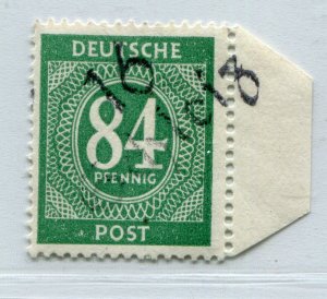 GERMANY SOVIET ZONE HOP BEZIRKSHANDSTEMPEL BEZIRK 16 I x III PERFECT MNH 048