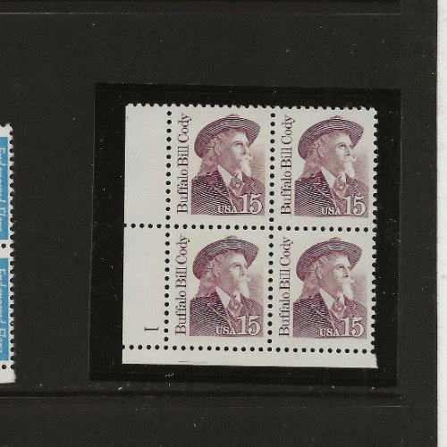 US Scott #2177 Plate Block Fine/Very Fine MNH Cat. Value $12.00             #763