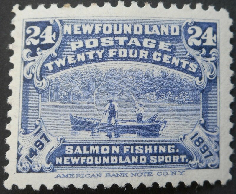 Newfoundland 1897 Twenty Four Cents SG 76 u/mint