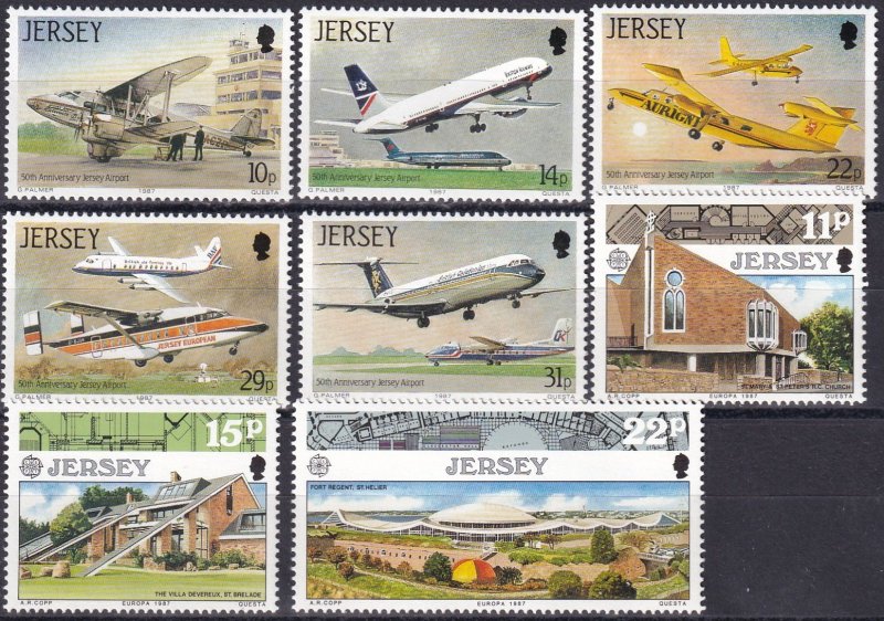 Jersey #418-25 MNH CV $5.30  (Z3877)