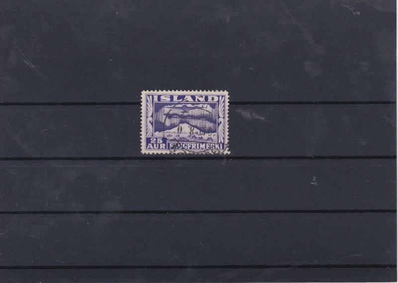 Iceland 1934 Air Used Stamp Ref: R6662