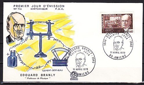 France, Scott cat. B438. Professor of Physics issue. First day cover. ^