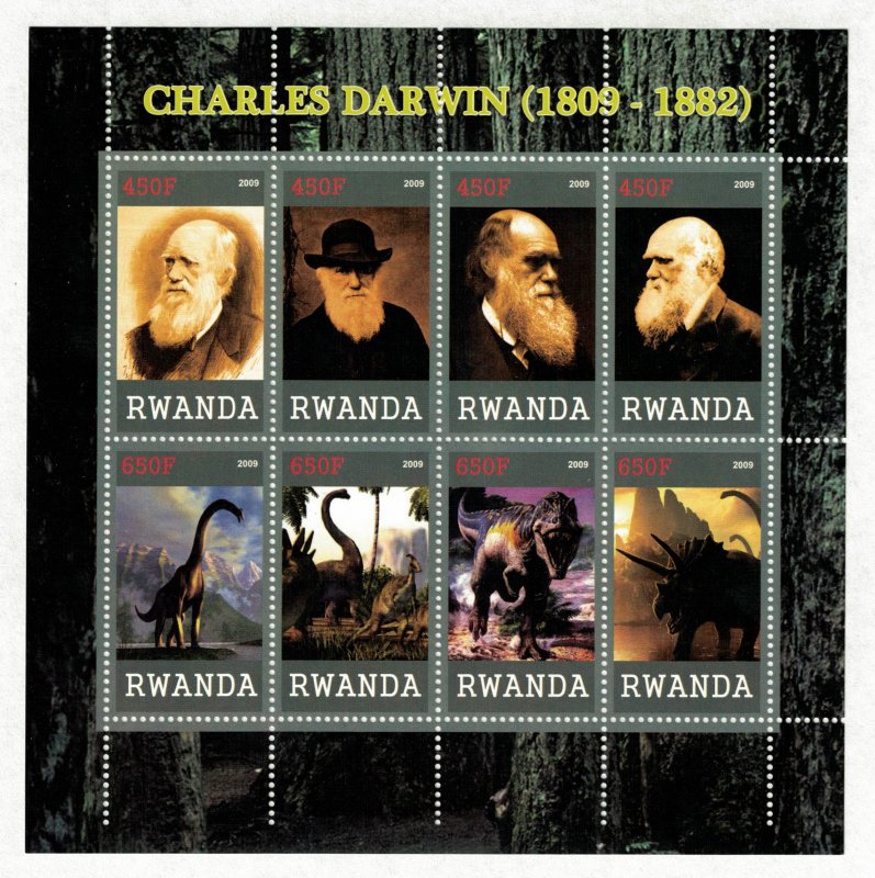 Charles Darwin, Block (3147-T)