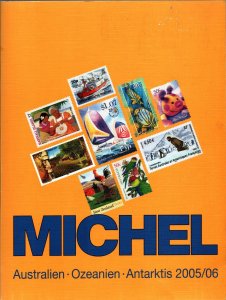 MICHEL 2005/2006 AUSTRALIA, OCEANIA & ANTARCTICA STAMP CATALOGUE PRE-OWNED