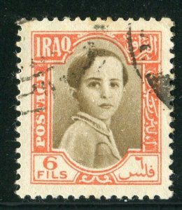 D200357 King Faisal II 1942 Issue 6f VFU Iraq