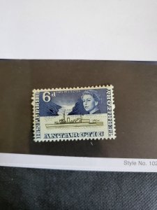 Stamps British Antarctic Territory Scott #8 hinged