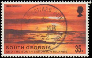 South Georgia #248-253, Complete Set(6), 1999, Polar, Used, CTO