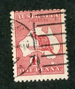 1913 Sc #2 used cv.$1.75 ( 14 Australia )