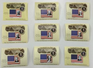 Presidents of the United States - Set of 46 Souvenir Stamp Sheets - MNH