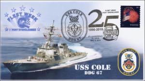 2015, USS Cole, Naval, DDG 60, Pictorial, event, 25 Year, 15-145