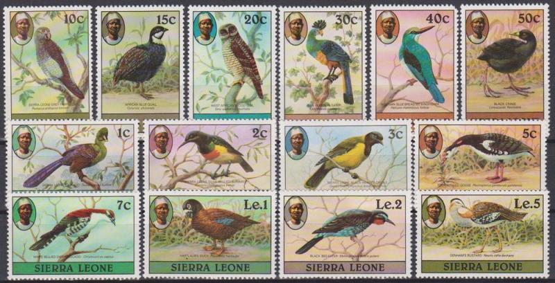 Sierra Leone #463-76 MNH VF CV $29.85 (15645)  