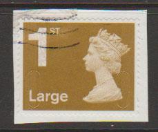 GB QE II Machin SG U2972 - 1st Large Gold  - MA10 - Source  F 