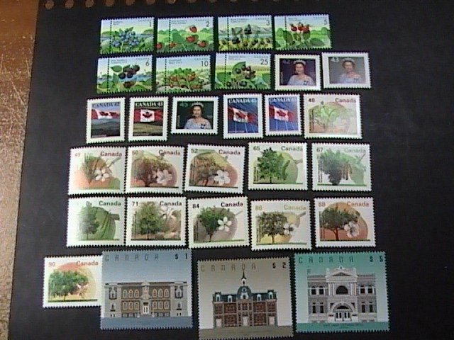 CANADA # 1349 - 1378-MINT NEVER/HINGED---COMPLETE SET----1991-98