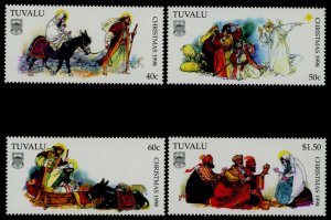 Tuvalu 781-4 MNH Christmas, Flight to Egypt, Nativity, Magi