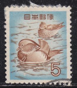 Japan 611 Mandarin Ducks 1955