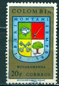 Colombia; 1961: Sc. # 735: Used Single Stamp