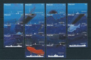[102442] Palau 1995 World war II Operation Desecrate one ships fish  MNH