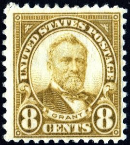 SC#640 8¢ Grant (1927) MLH