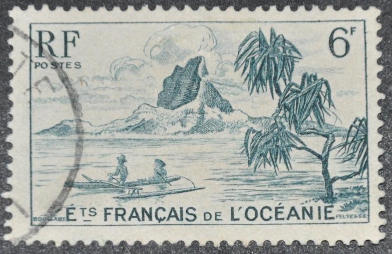 DYNAMITE Stamps: French Polynesia Scott #174  USED