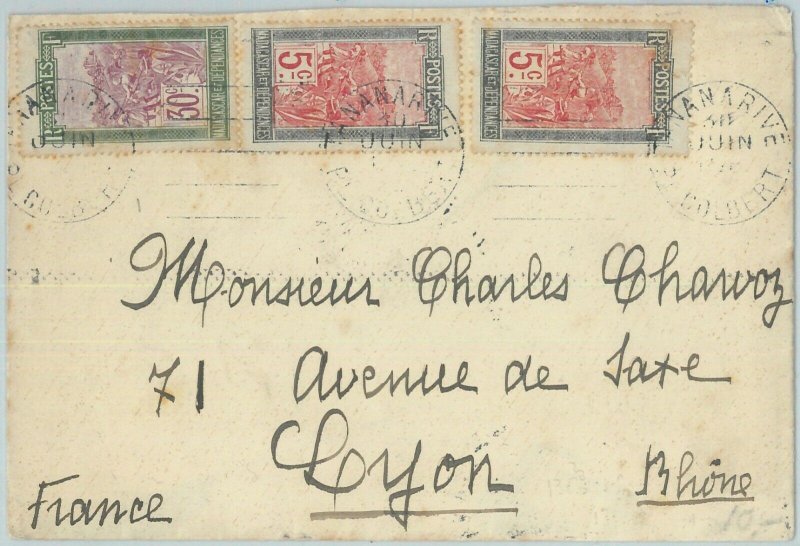 80991 - MADAGASCAR - POSTAL HISTORY - Airmail COVER from TANANARIVE-