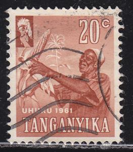 Tanganyika 48 Harvesting Corn 1961