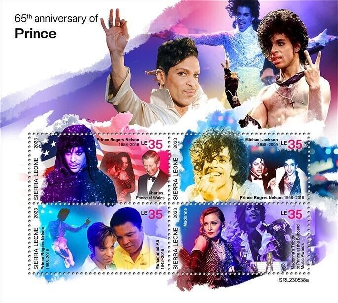 2024 03- SIERRA LEONE - PRINCE 65TH         4V complet set    MNH ** T