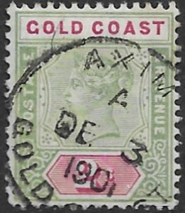 Gold Coast 33  1898   2 sh.. fine used