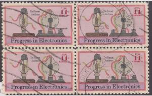#C86 11c Progress in Electronics Used Block 4 Very Fine!