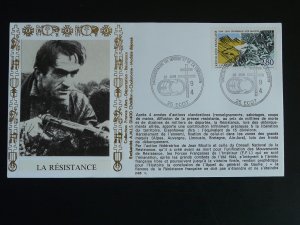 world war II ww2 WWII maquis and Resistance commemorative cover France 1994