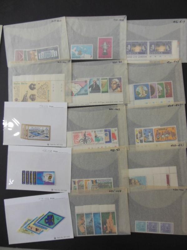 BARBADOS : Beautiful VF MNH accumulation of Better singles & sets. Cat $650++