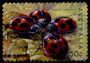 Australia #2196 Insects - Ladybug Used - CV$0.60