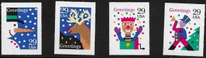 2799-2802 MNH Christmas - Contemporary Singles