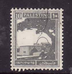 Palestine-Sc#73- id5-used 10m deep gray-1927-42-