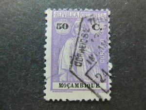 1914-26 Mozambique A4P48F39 50c Used-