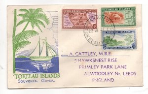 Tokelau 1948 Definitive Illustrated FDC WS35049