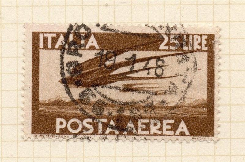 Italy 1945-46 Early Issue Fine Used 25L. 291768