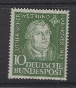 Germany #689 (1952 Martin Luther issue) VFMNH CV $11.50