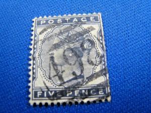 GREAT BRITAIN  -  SCOTT #85  -  Used      (brig) 