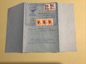 Rhodesia airmail Air Letter Cover 6 Items Ref A1270 