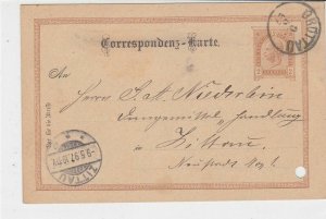 Austria 1897 vintage  Stamps Card ref R 19484