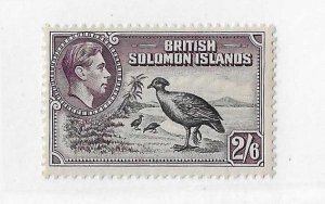 British Solomon Islands Sc #77 2sh 6p OG VF